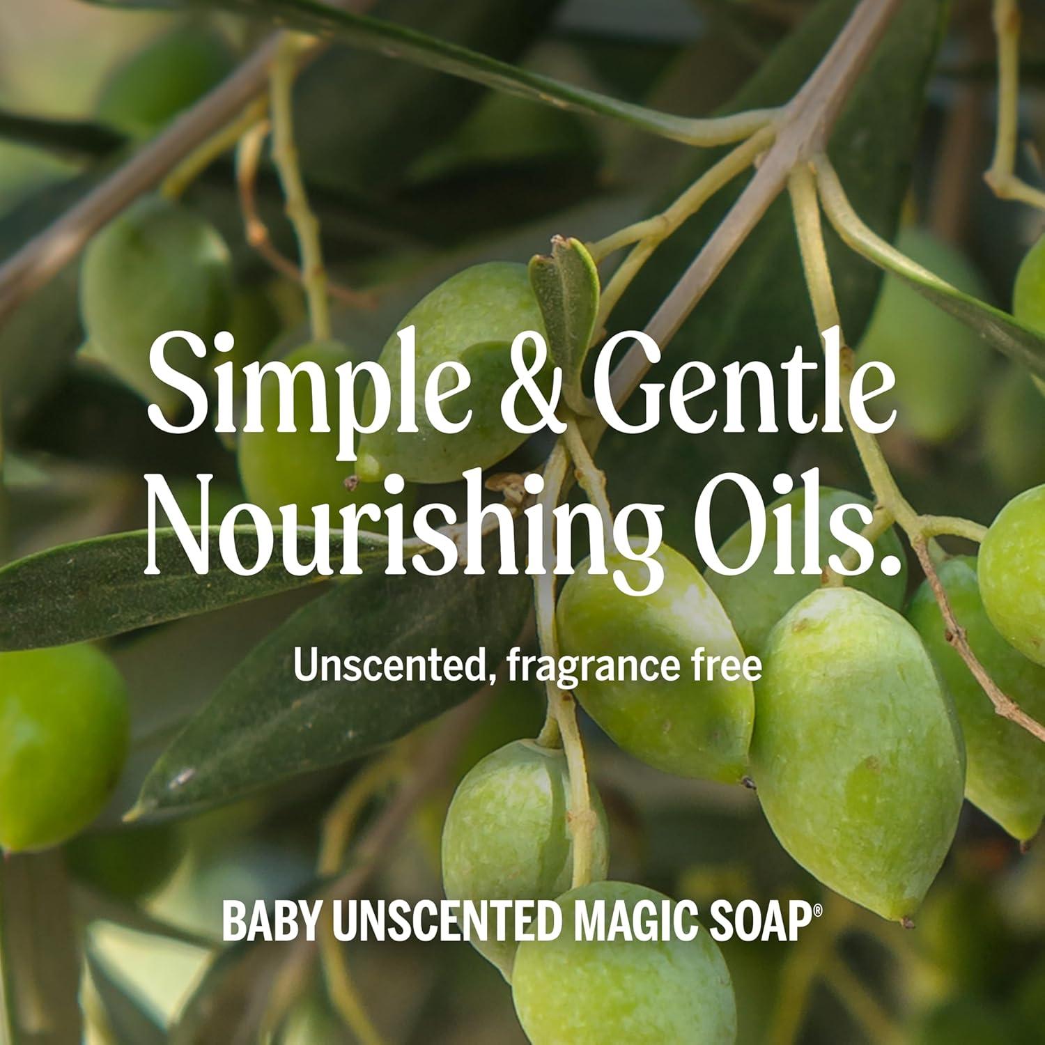 image:imageDr Bronners PureCastile Liquid Magic Soap Bottle amp Refill Carton Made with Regenerative Organic Certified Oils 86 Less Plastic per Quart For Face Body Wash Hand Soap Refill Lavender 32ozBaby Unscented