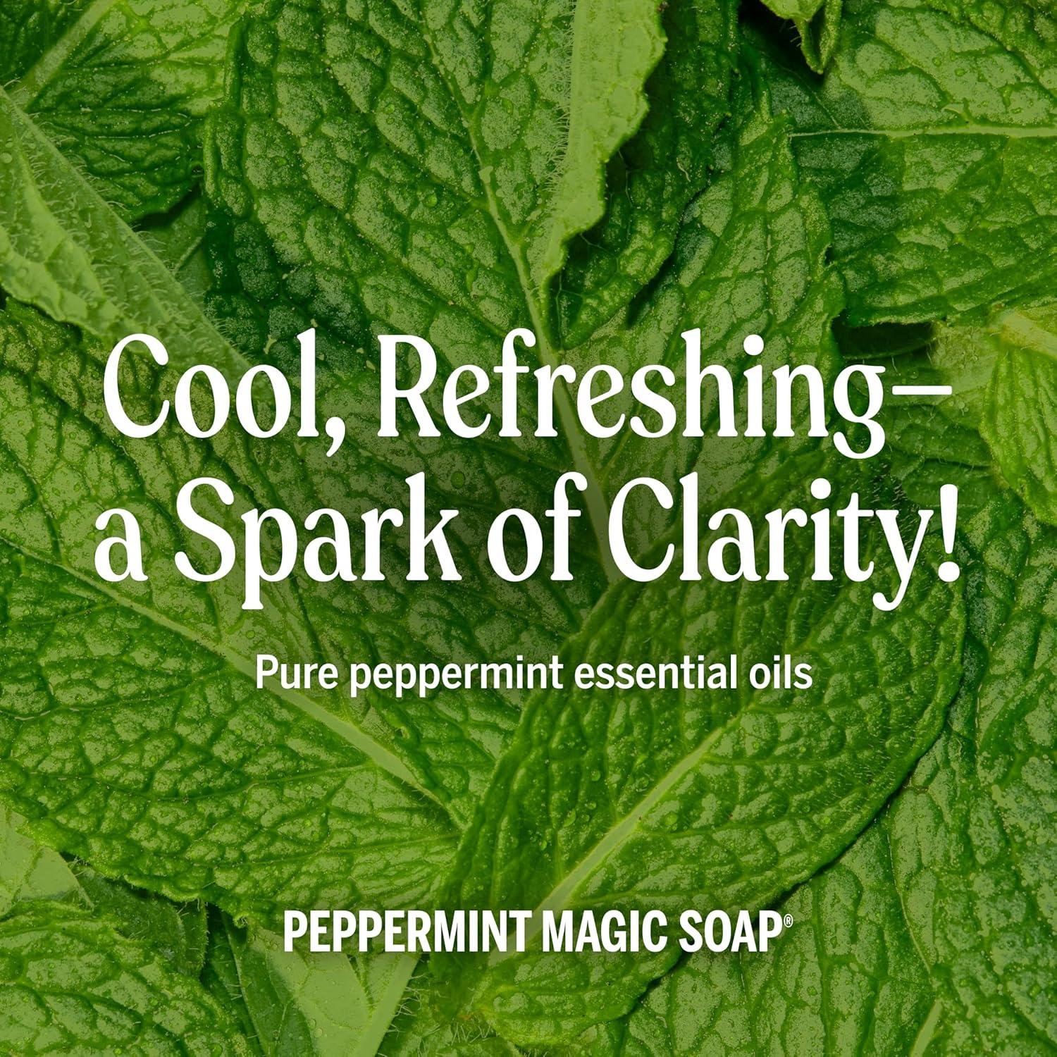 image:imageDr Bronners PureCastile Liquid Magic Soap Bottle amp Refill Carton Made with Regenerative Organic Certified Oils 86 Less Plastic per Quart For Face Body Wash Hand Soap Refill Lavender 32ozPeppermint