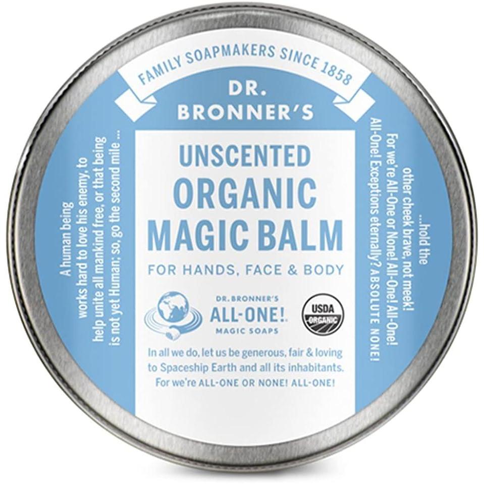 image:imageDr Bronners Organic Magic Balm Baby Unscented Made with Organic Beeswax amp Hemp Oil Moisturizes amp Soothes Hands Face amp Body 2 oz 2PackBaby Unscented