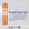 Dr. Bronner’s Organic Lip Balm 6-Pack (.15oz) Natural, Moisturizinging, Petroleum-Free Lip Balm with Beeswax & Avocado Oil for Dry Lips, Men & Women – Lemon Lime(Orange Ginger)