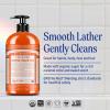 Dr. Bronner’s Organic Sugar Soap (Baby Unscented, 24 Ounce) – Made with Regenerative Certified Organic Oils, Sugar & Shikakai Powder, 4-in-1 Use: Hands, Body, Face and Hair- Liquid Soap, Nourishes(Tea Tree)