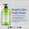 Dr. Bronner’s Organic Sugar Soap (Baby Unscented, 24 Ounce) – Made with Regenerative Certified Organic Oils, Sugar & Shikakai Powder, 4-in-1 Use: Hands, Body, Face and Hair- Liquid Soap, Nourishes(Lemongrass)