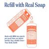 Dr. Bronner’s Pure-Castile Liquid Magic Soap Bottle & Refill Carton – Made with Regenerative Organic Certified Oils, 86% Less Plastic per Quart – For Face, Body Wash, Hand Soap Refill- Lavender, 32oz(Tea Tree)