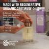 Dr. Bronner’s Pure-Castile Liquid Magic Soap Refill – Made with Regenerative Organic Certified Oils, 86% Less Plastic – 18-in-1 Uses for Face, Body Wash, Hand Soap Refill & More – Peppermint, 32oz(Lavender)