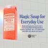 Dr. Bronner’s Pure-Castile Liquid Magic Soap Refill – Made with Regenerative Organic Certified Oils, 86% Less Plastic – 18-in-1 Uses for Face, Body Wash, Hand Soap Refill & More – Peppermint, 32oz(Tea Tree)