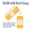 Dr. Bronner’s Pure-Castile Liquid Magic Soap Refill – Made with Regenerative Organic Certified Oils, 86% Less Plastic – 18-in-1 Uses for Face, Body Wash, Hand Soap Refill & More – Peppermint, 32oz(Citrus)