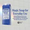 Dr. Bronner’s Pure-Castile Liquid Magic Soap Refill – Made with Regenerative Organic Certified Oils, 86% Less Plastic – 18-in-1 Uses for Face, Body Wash, Hand Soap Refill & More – Peppermint, 32oz(Peppermint)