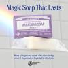 Dr. Bronner’s Pure-Castile Magic Bar Soap- Made with Regenerative Organic Certified Oils- For Face, Body, Hair, Vegan Soap Bars for Men & Women- Variety 3-Pack, Peppermint Lavender, Unscented(5 Ounce (Pack of 3))