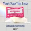 Dr. Bronner’s Pure-Castile Magic Bar Soaps – Made with Regenerative Organic Certified Oils – For Face, Body, Hair- Vegan Soap Bars for Men & Women – Eucalyptus 2 pack, 5 oz(5 Ounce (Pack of 2))