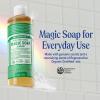 Dr. Bronner’s Pure-Castile Magic Liquid Soap (Almond, 16 Ounce, 2-Pack)- Made with Regenerative Organic Certified Oils, 18-in1 Uses: Face, Hair, Hand & Body Soap, Laundry, Pets- Concentrated, Vegan(32 Fl Oz (Pack of 2))