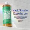 Dr. Bronner’s Pure-Castile Magic Liquid Soap (Almond, 16 Ounce, 2-Pack)- Made with Regenerative Organic Certified Oils, 18-in1 Uses: Face, Hair, Hand & Body Soap, Laundry, Pets- Concentrated, Vegan(32 Fl Oz (Pack of 1))