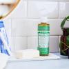 Dr. Bronner’s Pure-Castile Magic Liquid Soap (Almond, 16 Ounce, 2-Pack)- Made with Regenerative Organic Certified Oils, 18-in1 Uses: Face, Hair, Hand & Body Soap, Laundry, Pets- Concentrated, Vegan(16 Fl Oz (Pack of 1))