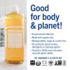 Dr. Bronner’s Pure-Castile Magic Liquid Soap (Citrus, 16 Ounce, 2-Pack)- Made with Regenerative Organic Certified Oils, 18-in1 Uses: Face, Hair, Hand & Body Soap, Laundry, Pets- Concentrated, Vegan(32 Fl Oz (Pack of 2))