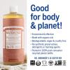 Dr. Bronner’s Pure-Castile Magic Liquid Soap Made with Regenerative Organic Oils, Vegan, Concentrated, Body Wash- For Face, Hair, Laundry – 32oz Variety 3-Pack (Peppermint, Baby Unscented, Lavender)(Eucalyptus  Citrus  Rose  & Tea Tree)
