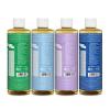 Dr. Bronner’s Pure-Castile Magic Liquid Soap Made with Regenerative Organic Oils, Vegan, Concentrated, Body Wash- For Face, Hair, Laundry – 32oz Variety 3-Pack (Peppermint, Baby Unscented, Lavender)(Almond  Lavender  Baby Unscented  & Peppermint)