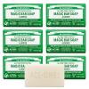 Dr. Bronner’s – Pure-Castile Magic Bar Soap (Almond, 5 oz, 6-Pack) – Made with Regenerative Organic Certified Oils- For Face, Body & Hair, Gentle, Vegan Bath Soaps for Men & Women, Non-GMO(5 Ounce (Pack of 6))