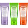 Dr. Bronner’s Organic Shaving Soap– 3 Pack Variety, 7oz (Lavender, Tea Tree, Lemongrass)– Moisturizing Shave Soap for Men & Women– Certified Organic Sugar & Shikakai– For Face, Underarms & Legs(Lavender  Tea Tree  Lemongrass)