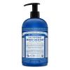 Dr. Bronner’s Organic Sugar Soap (Baby Unscented, 24 Ounce) – Made with Regenerative Certified Organic Oils, Sugar & Shikakai Powder, 4-in-1 Use: Hands, Body, Face and Hair- Liquid Soap, Nourishes(Peppermint)
