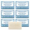 Dr. Bronner’s Pure-Castile Magic Bar Soap (Baby Unscented, 5 oz, 6-Pack) – Made with Regenerative Organic Certified Oils, For Face, Body & Hair, Gentle for Sensitive Skin – Vegan, Non-GMO(5 Ounce (Pack of 6))