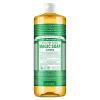 Dr. Bronner’s Pure-Castile Magic Liquid Soap (Almond, 16 Ounce, 2-Pack)- Made with Regenerative Organic Certified Oils, 18-in1 Uses: Face, Hair, Hand & Body Soap, Laundry, Pets- Concentrated, Vegan(32 Fl Oz (Pack of 2))