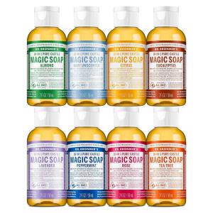 Dr. Bronner’s Magic Soap-Pure-Castile Liquid Soap (2 Ounce, Variety Gift Pack)- Regenerative Organic Certified Oils, 18-in-1 Uses: Body, Hair, Laundry, Pets & Dishes, Concentrated, Vegan, Non-GMO