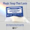 Dr. Bronner’s Pure-Castile Magic Bar Soap (Peppermint, 5oz, 12-Pack) – Made with Regenerative Organic Certified Oils, Soap Bars for Men & Women, Vegan, Cruelty-Free, Non-GMO(5 Ounce (Pack of 12))
