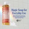 Dr. Bronner’s Pure-Castile Magic Soap Liquid (Eucalyptus, 32 Ounce) – Made with Regenerative Organic Certified Oils, 18-in-1 Uses: Face, Body, Hair, Laundry, Pets and Dishes, Concentrated, Vegan